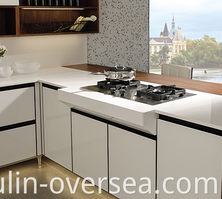 Modern minimalist style high quality home kitchen cabinet